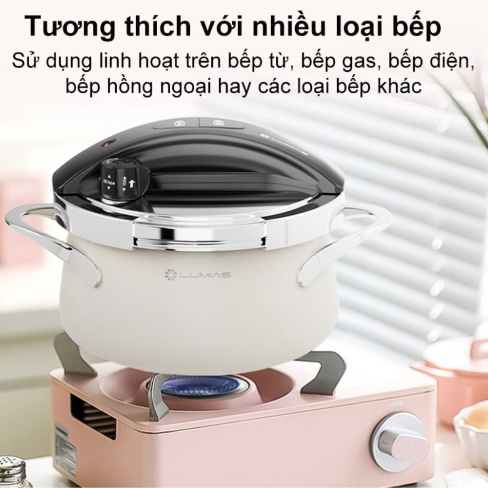 Nồi áp suất Lumias LPC-068 - Hàng chính hãng