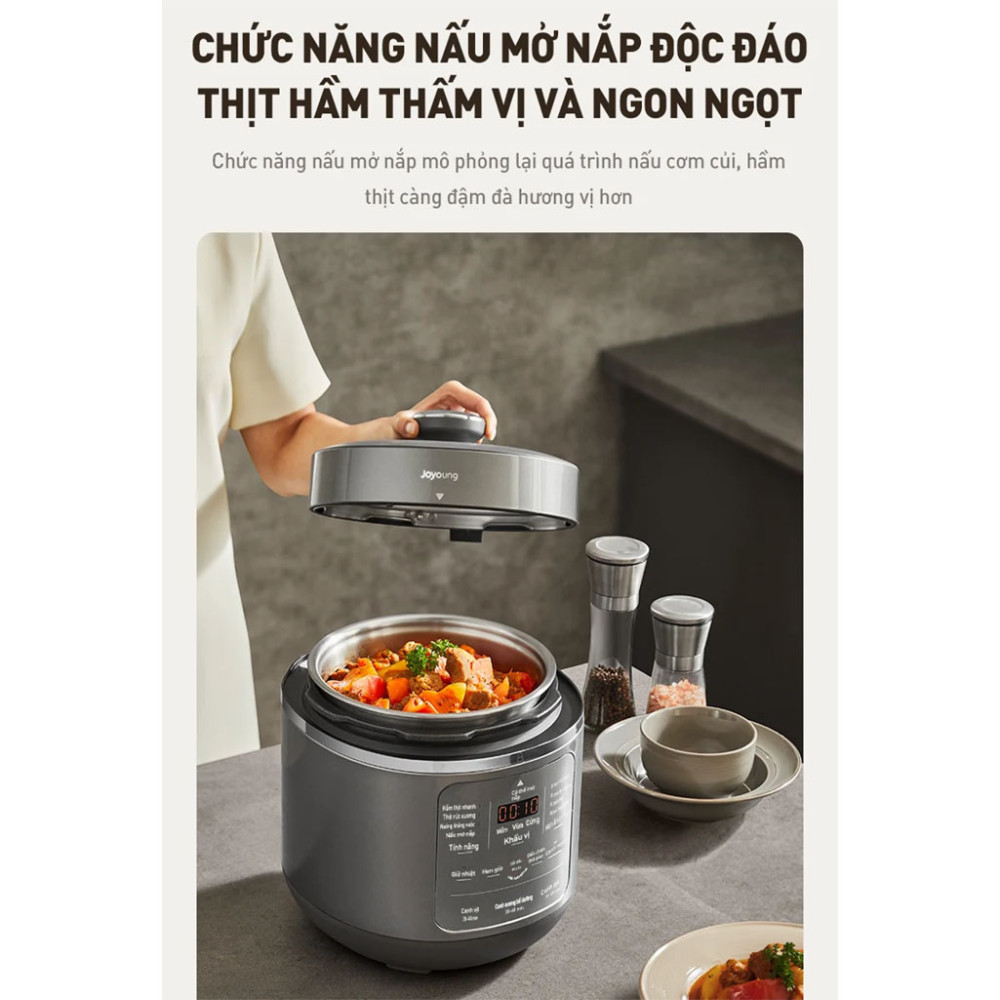 Nồi áp suất điện Joyoung JHPC-5039 5 lít - Hàng chính hãng