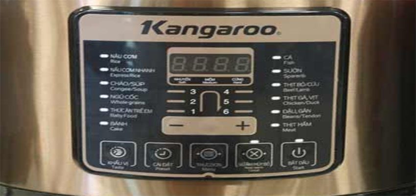 Hệ thống điều khiển của nồi áp suất điện Kangaroo KG6P1