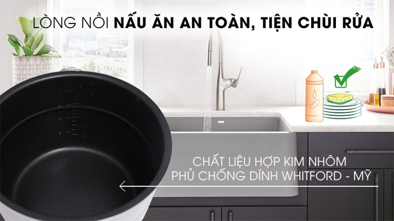 Lòng nồi của Nồi áp suất điện Ladomax HA-7860