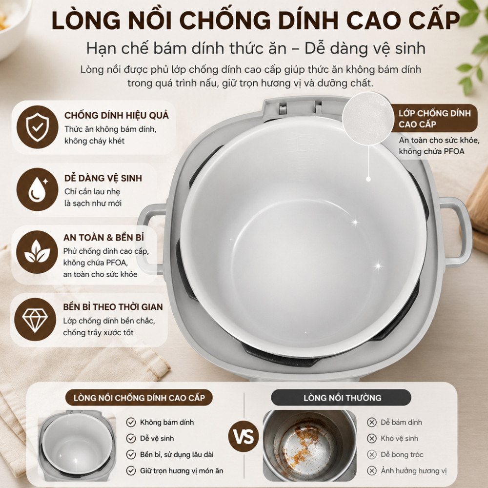 Nồi áp suất điện Magic Eco AC-243 - Hàng chính hãng