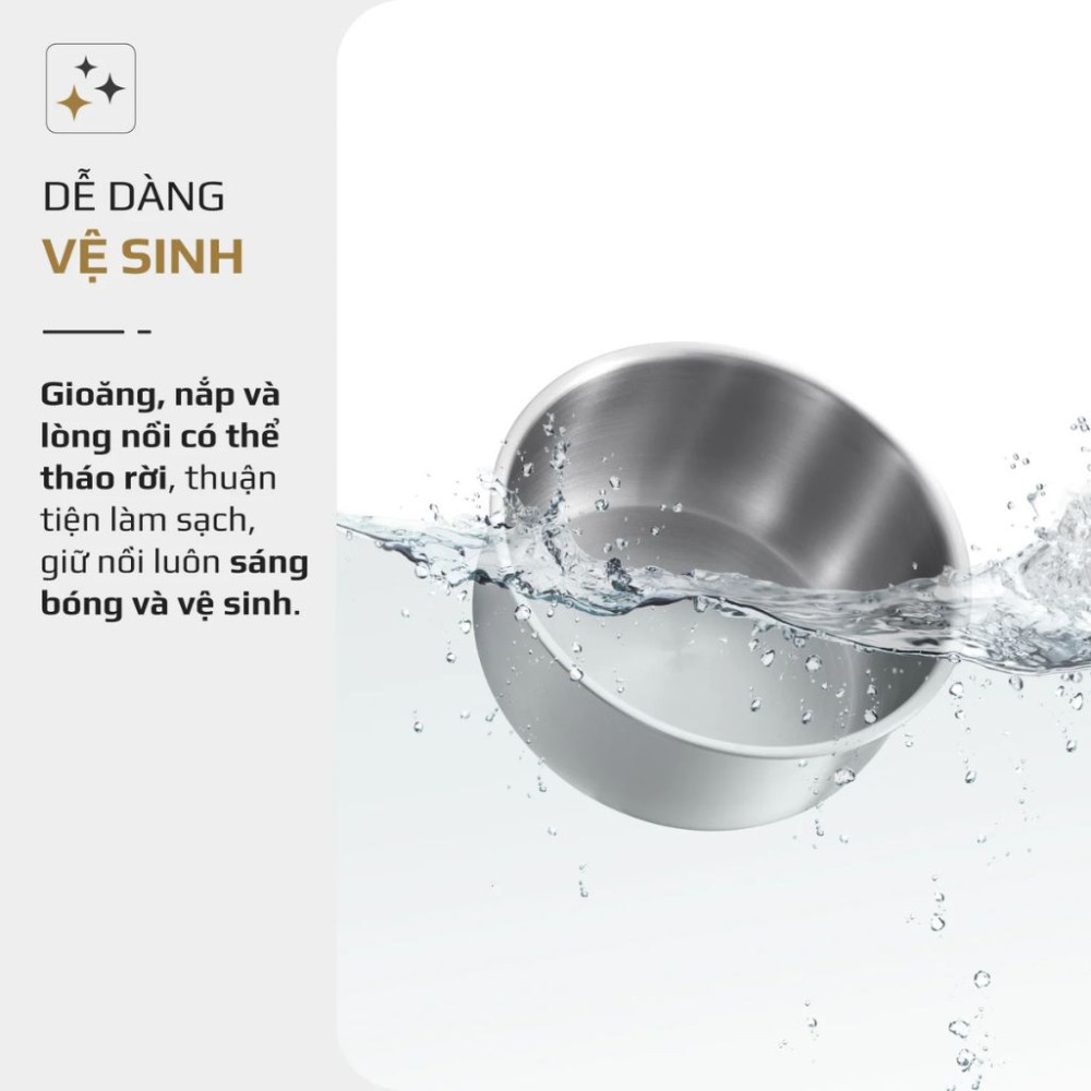 Nồi áp suất điện Olivo PC40 - Hàng chính hãng