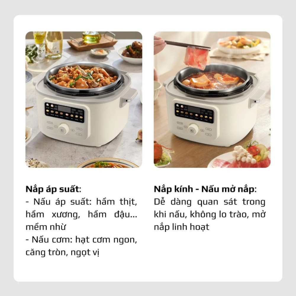 Nồi áp suất điện Olivo PC40 - Hàng chính hãng