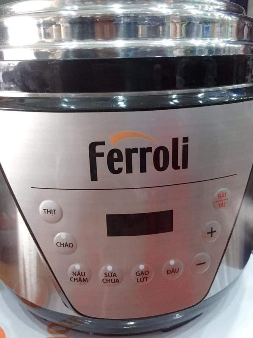 Nồi áp suất điện đa năng Ferroli FPC900-D - Hàng chính hãng