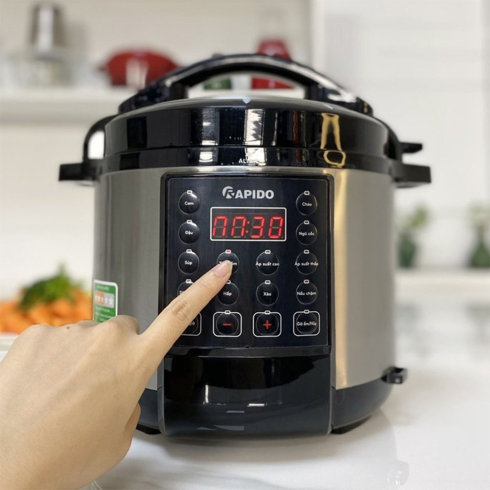 Nồi áp suất điện đa năng Rapido RPC900-D1 - Hàng chính hãng