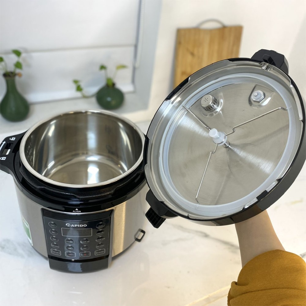 Nồi áp suất điện đa năng Rapido RPC900-D1 - Hàng chính hãng