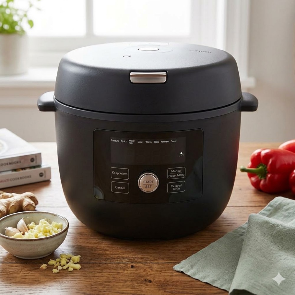 Nồi áp suất điện Tiger Cookpot COK-B40W - Hàng chính hãng