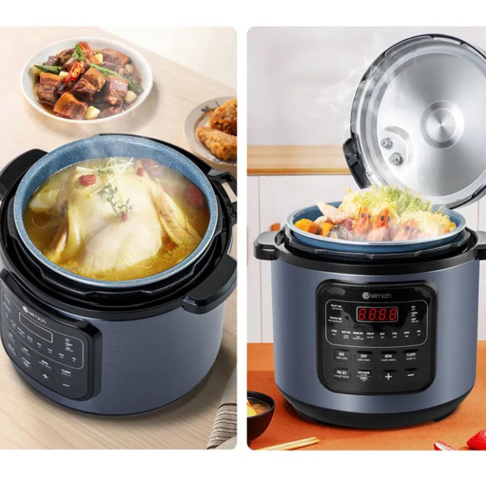 Nồi áp suất điện tử Elmich PCE-8571 - Hàng chính hãng
