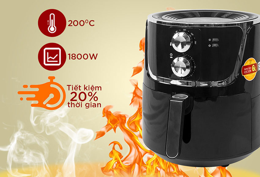 Đánh giá chi tiết nồi chiên không dầu Magic A-801 