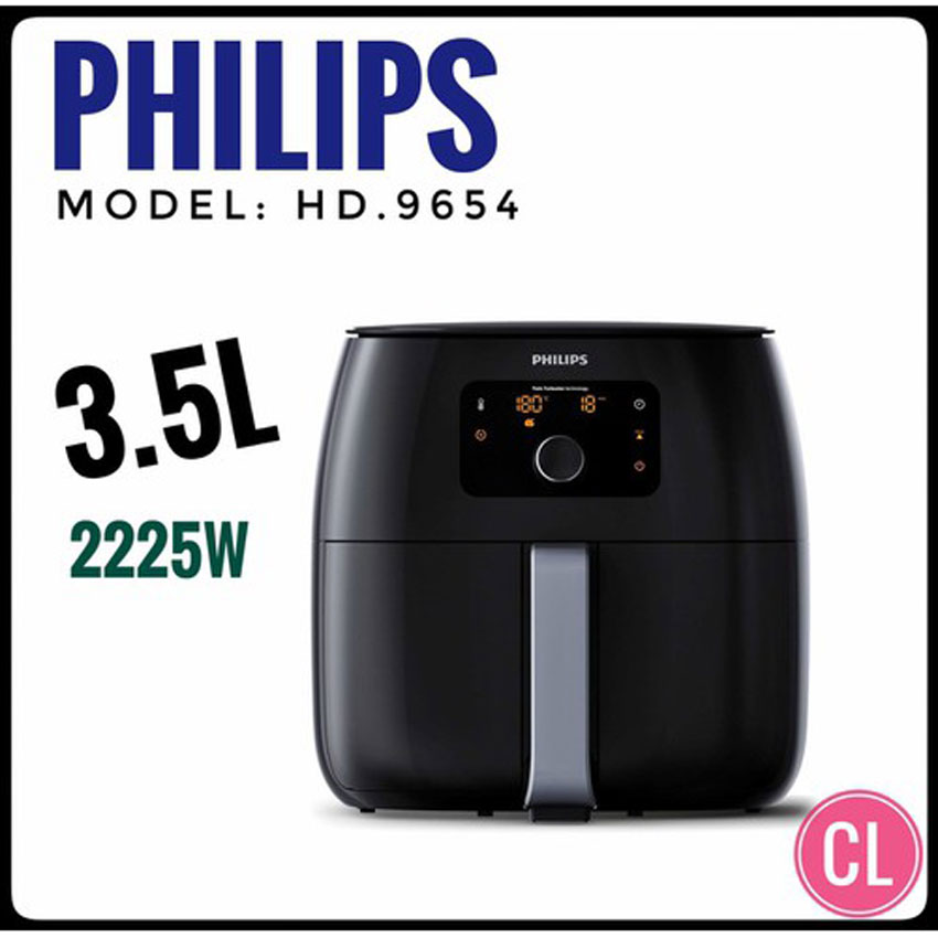 Thông tin chi tiết nồi chiên không dầu Philips HD9654 