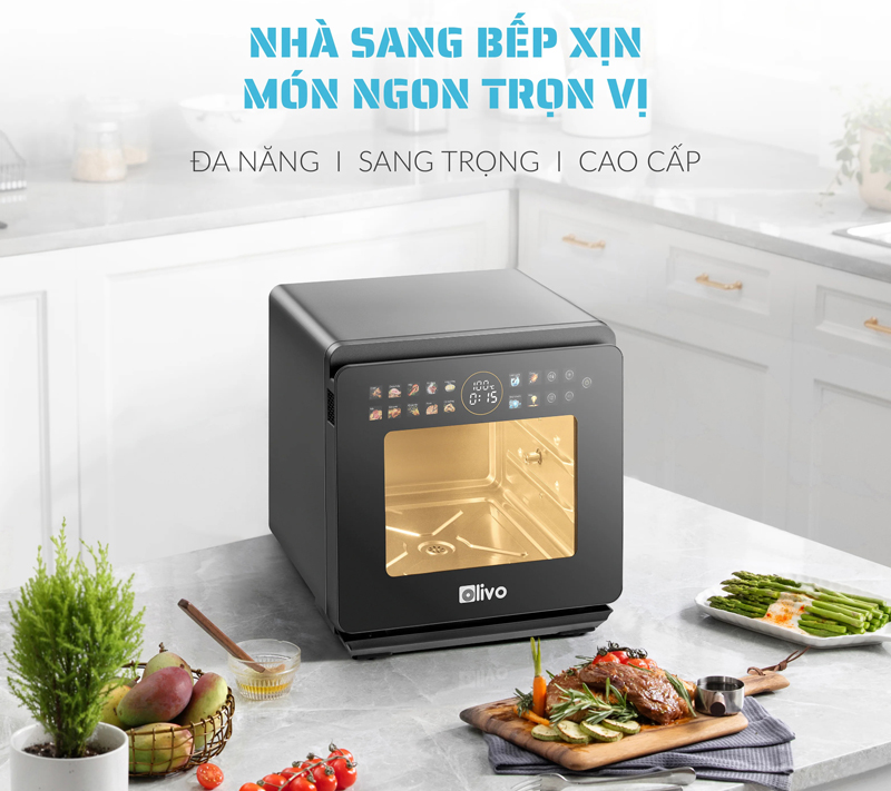 Thiết kế hiện đại, trang nhã, tô điểm không gian bếp nhà bạn