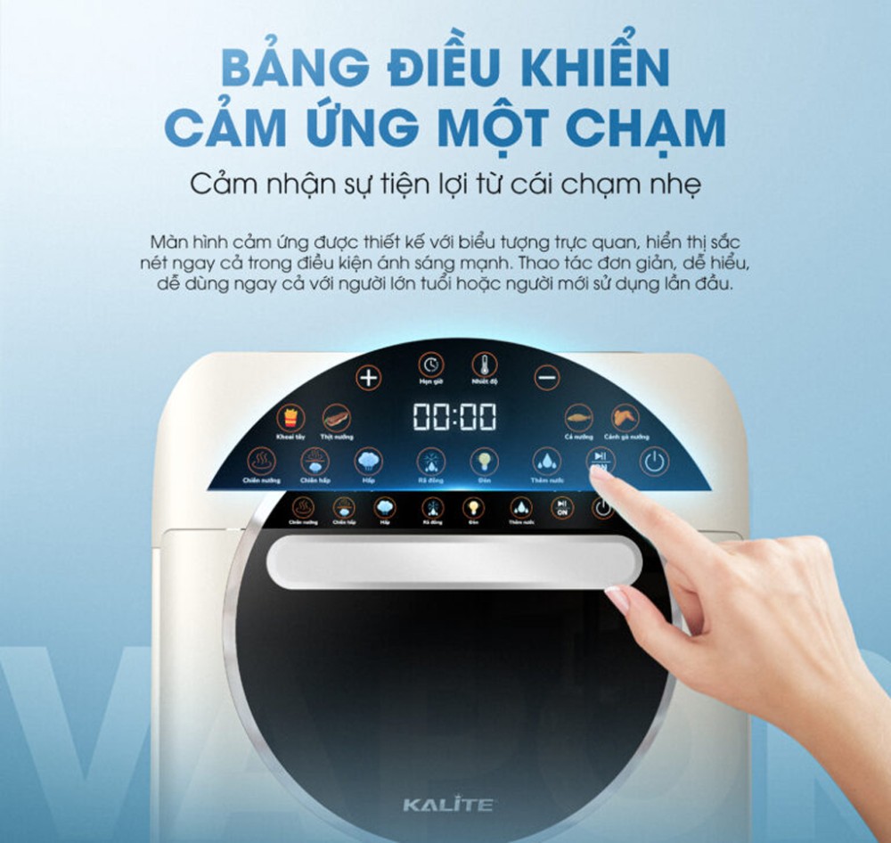 Nồi chiên hơi nước Kalite STEAM VAPOR  - Hàng chính hãng