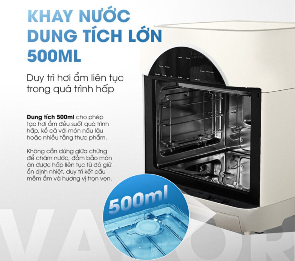 Nồi chiên hơi nước Kalite STEAM VAPOR  - Hàng chính hãng