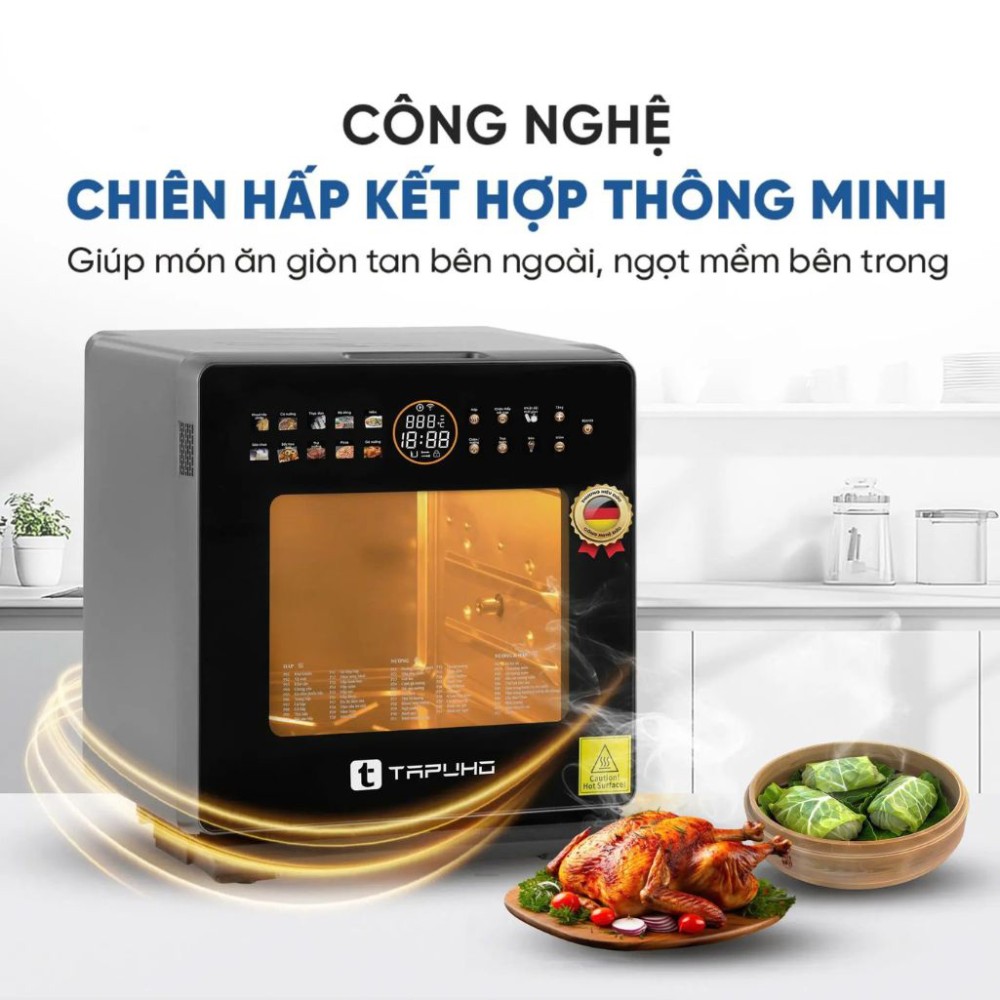 Nồi chiên hơi nước Tapuho TSF16 COLOR PLUS - Hàng chính hãng