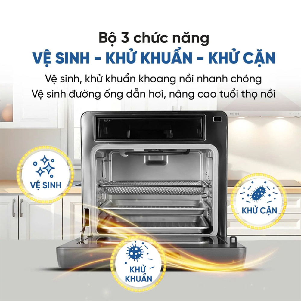 Nồi chiên hơi nước Tapuho TSF16 SMARTX - Hàng chính hãng