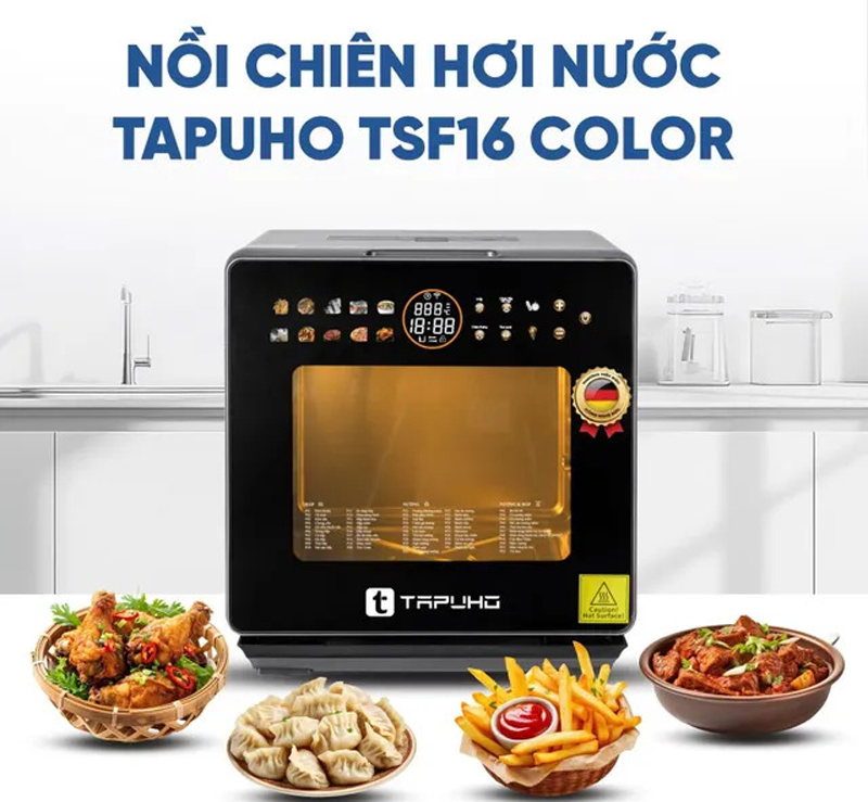 Nồi chiên hơi nước Tapuho TSF16 COLOR