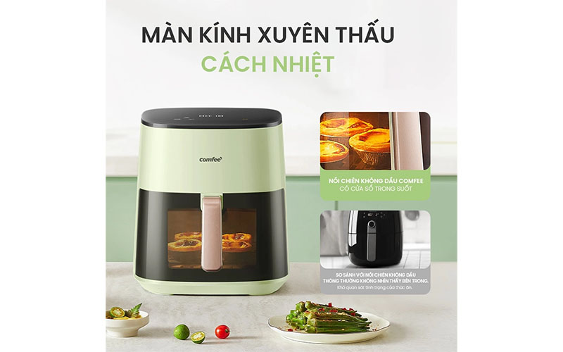 Thiết kế của Nồi chiên không dầu Comfee CAD-75PG00A0