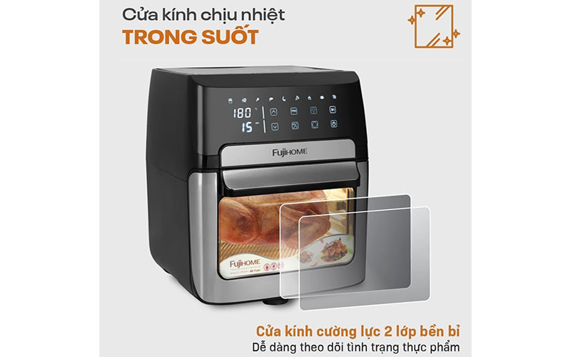 Thiết kế của Nồi chiên không dầu FujiHome A12DB