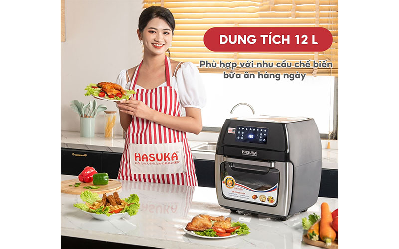 Dung tích của Nồi chiên không dầu Hasuka HSK-359