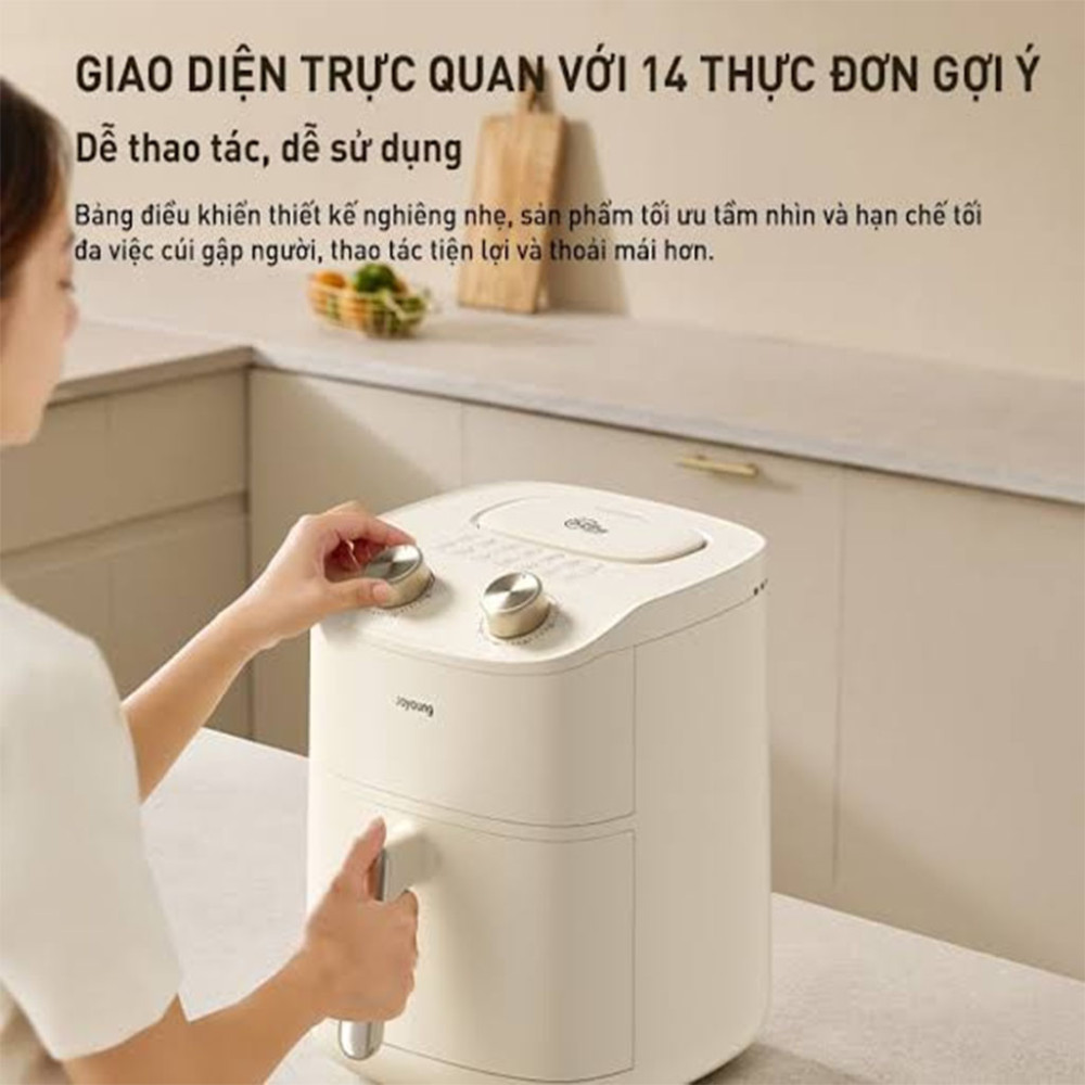 Nồi chiên không dầu Joyoung JAF-612-WH - Hàng chính hãng