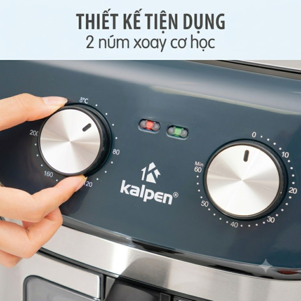 Nồi chiên không dầu 12L Kalpen F2  - Hàng chính hãng