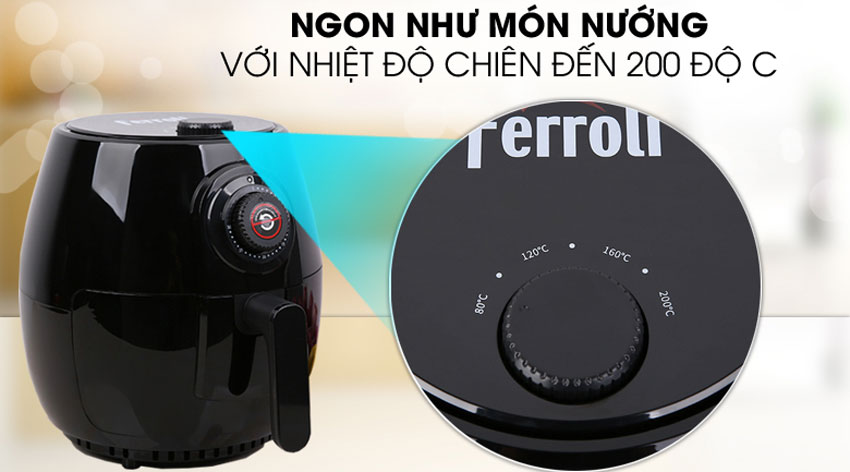 Nồi chiên không dầu Ferroli FAF4.0M  có tốt không