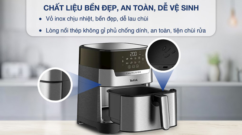 Chất liệu cấu tạo cao cấp tạo độ bền cao