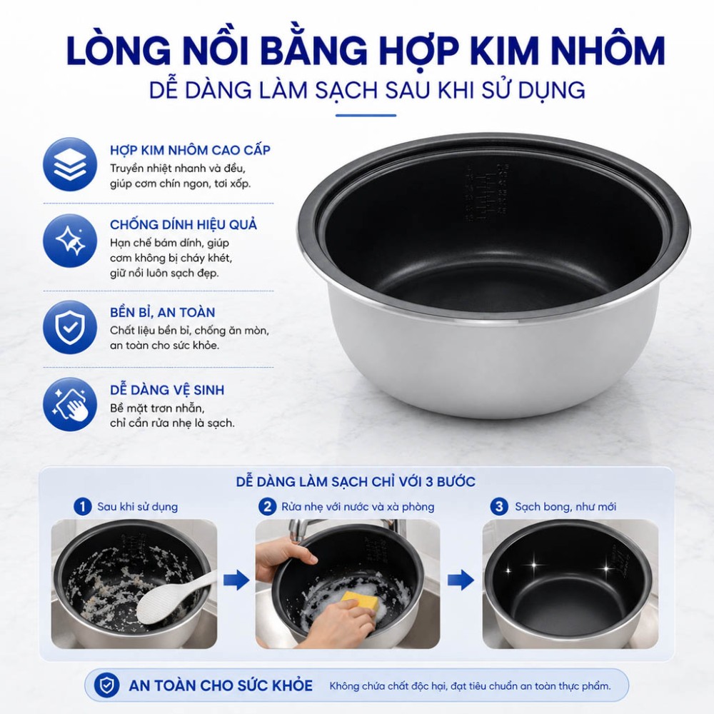 Nồi cơm công nghiệp Sakura KIWA-78E - Hàng chính hãng