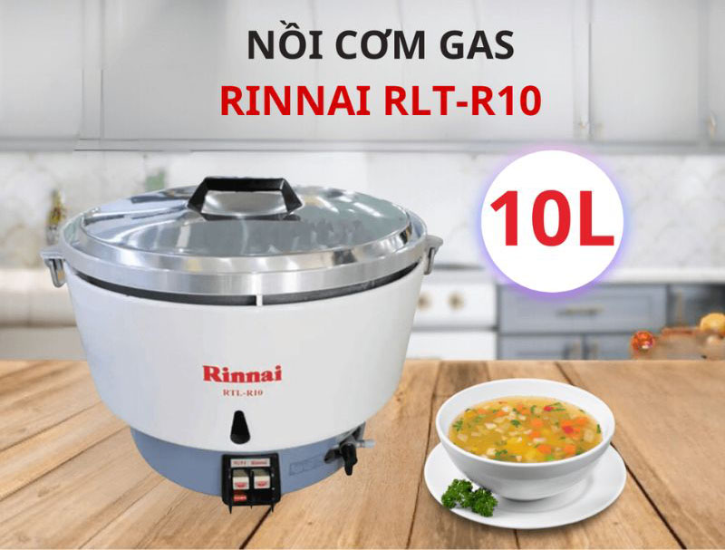 Nồi cơm gas công nghiệp Rinnai RTL-R10