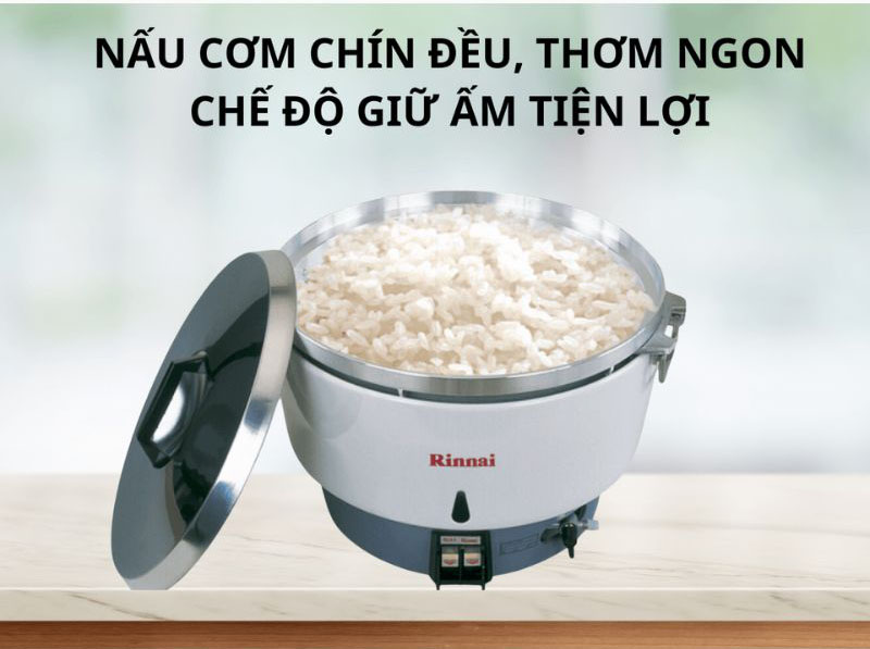 Cơm chín đều, thơm ngon với lòng nồi bằng hợp kim nhôm