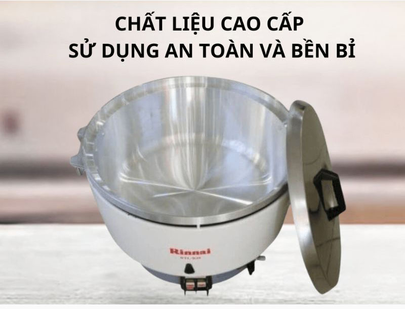 Chất liệu cao cấp, độ bền cao và an toàn cho sức khỏe