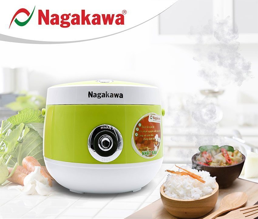 Nồi cơm điện 1.8 lít Nagakawa NAG0101