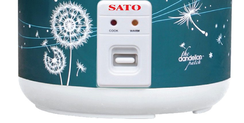 Bảng điều khiển của nồi cơm điện Sato S30-30C1