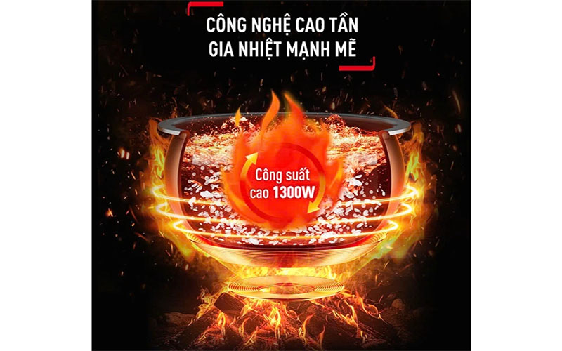 Công nghệ nấu của Nồi cơm điện cao tần Tefal 1.5 lít RK8131Y0