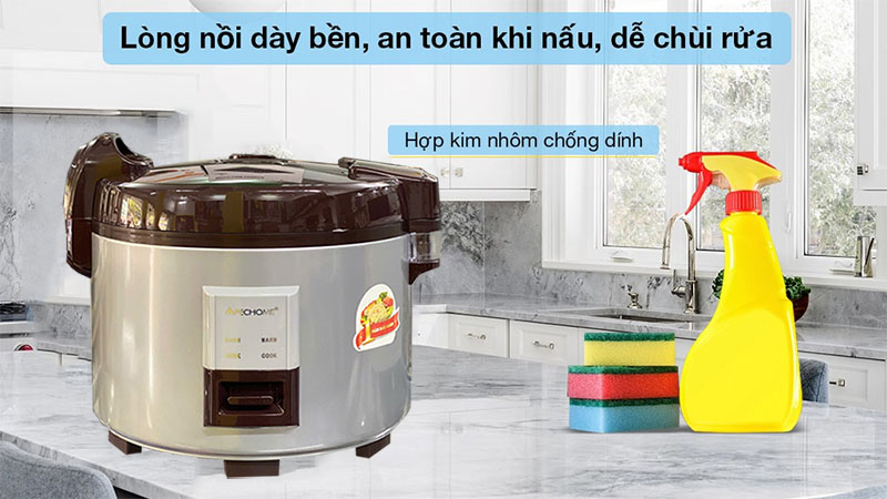 Lòng nồi của Nồi cơm điện nắp gài Apechome APH-160Y