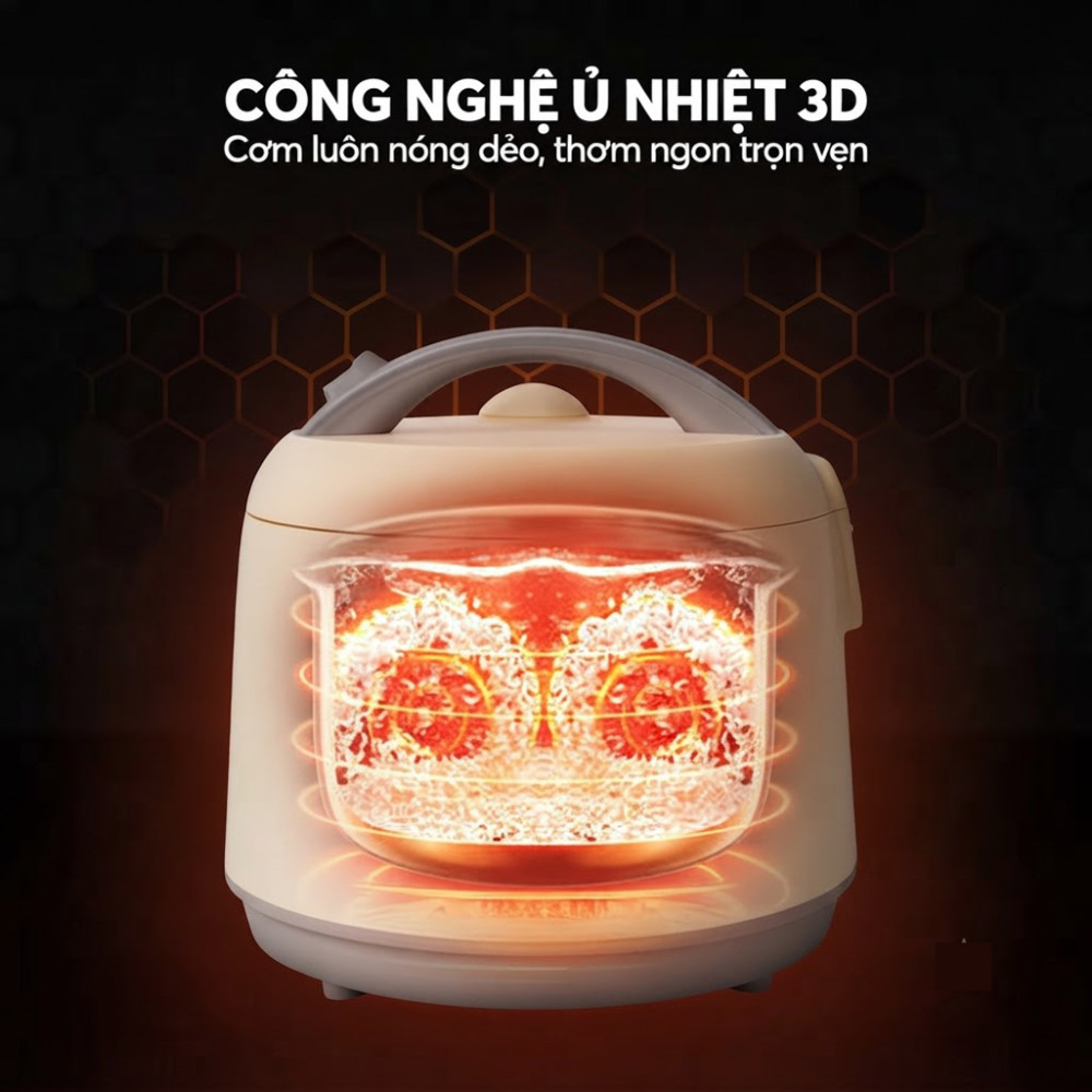 Nồi cơm điện Elmich 1.8L RCE-9250 - Hàng chính hãng