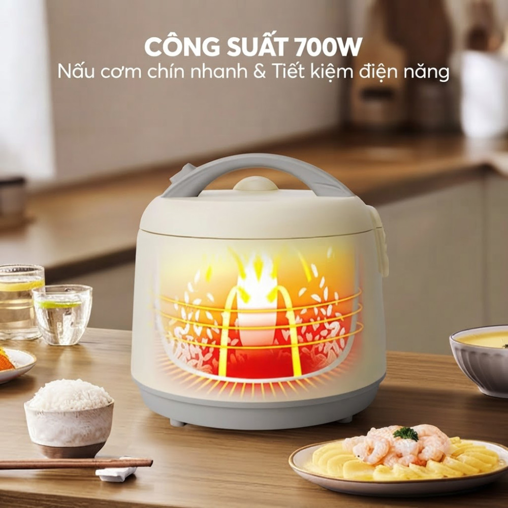 Nồi cơm điện Elmich 1.8L RCE-9250 - Hàng chính hãng