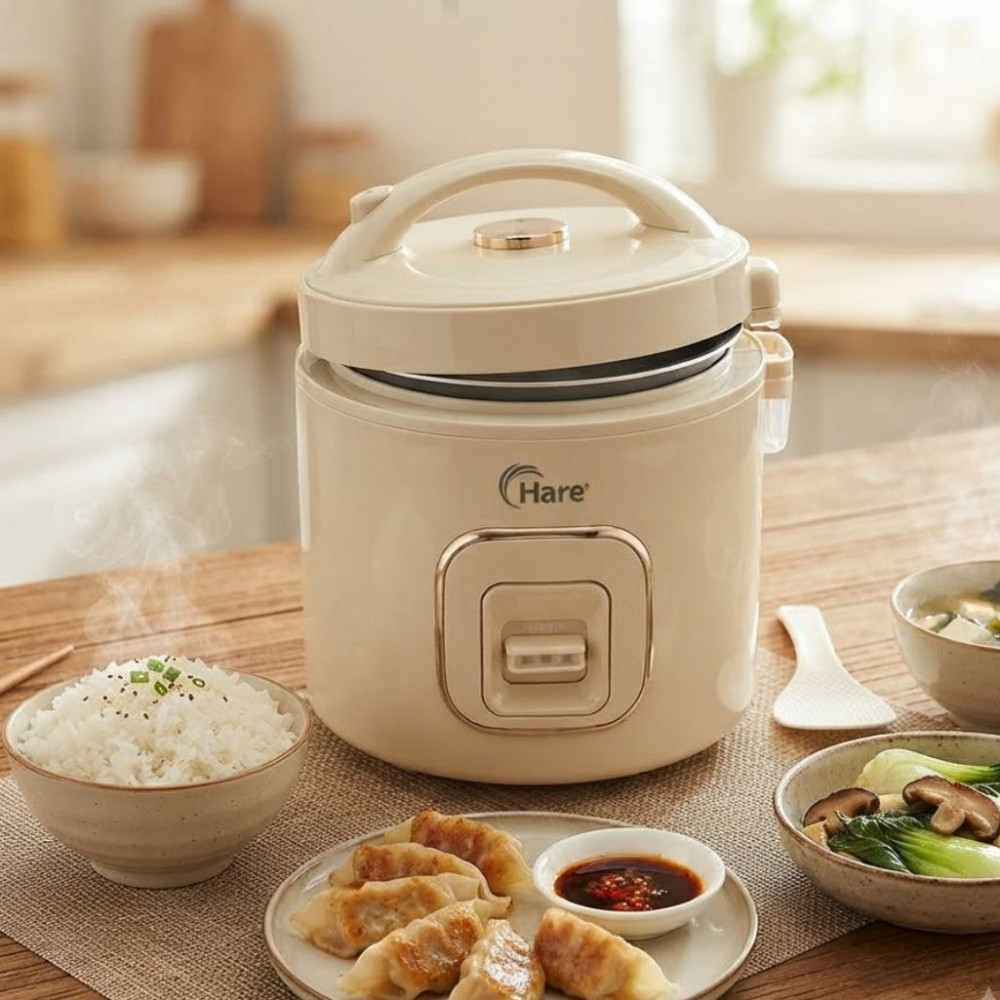 Nồi cơm điện nắp gài Hare HR-RC1816 - Hàng chính hãng