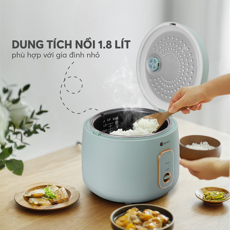 Dung tích phù hợp sử dụng cho 4 - 6 người