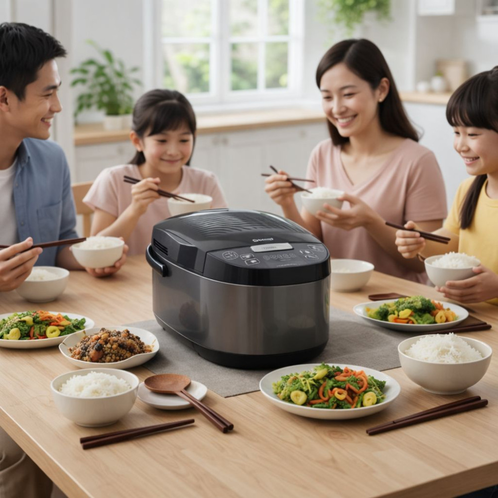 Nồi cơm điện tử Sharp KS-COM152EV-DS  - Hàng chính hãng