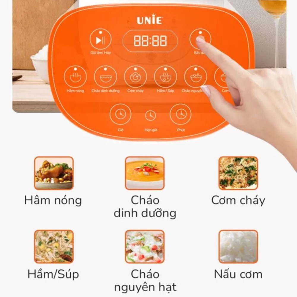 Nồi cơm điện tử Unie 1.5 lít URC815 - Hàng chính hãng