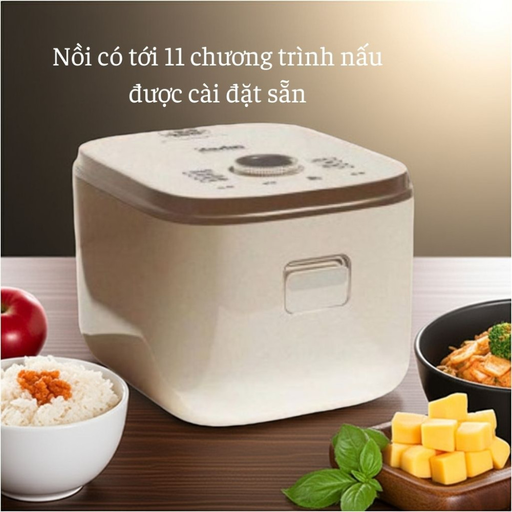 Đa dạng các chương trình nấu được cài đặt sẵn