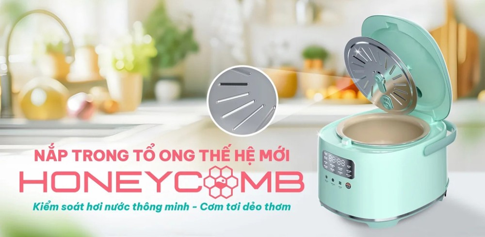 Nồi cơm điện tử Livotec LRC-E8118M/P - Hàng chính hãng