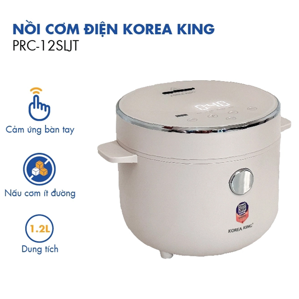 Nồi cơm tách đường Korea King PRC-12SLJT 1.2 lít