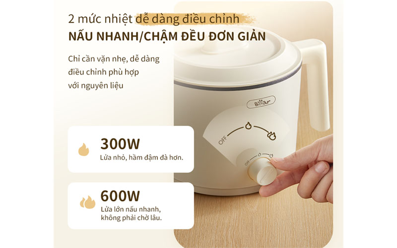 Nồi điện đa năng Bear MC-4H16H - Hàng chính hãng