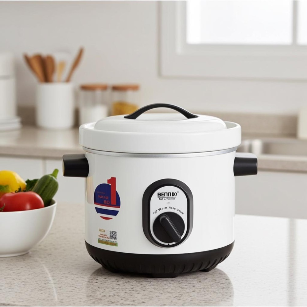 Nồi hầm chậm cơ Bennix BN-10 Baby - Hàng chính hãng