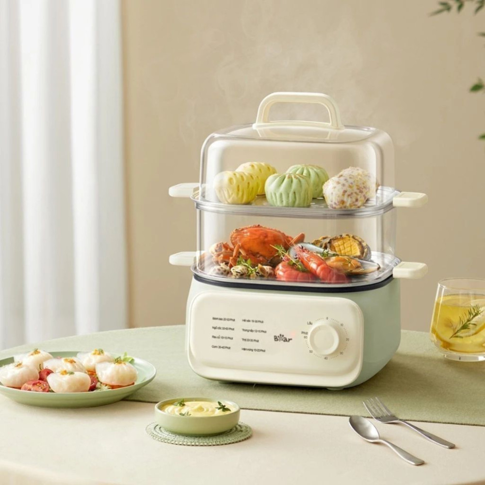 Nồi hấp điện đa năng Bear EFS-4H30D - Hàng chính hãng