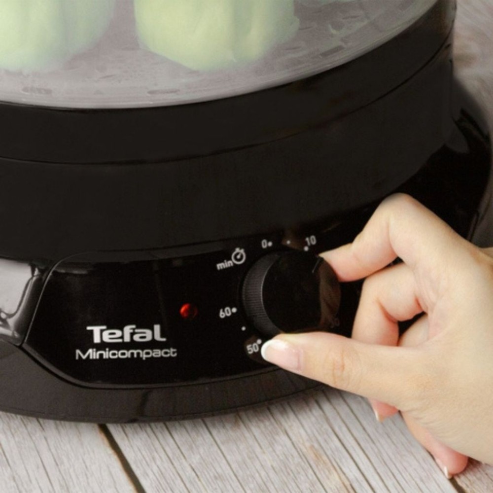 Nồi hấp điện 3 tầng Tefal Ultra Compact VC204810 - 9L - Hàng chính hãng