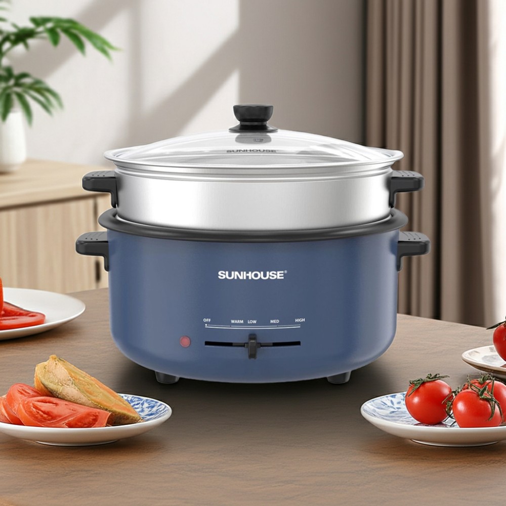 Nồi lẩu điện Sunhouse SHD4524 - 3.5 lít - Hàng chính hãng