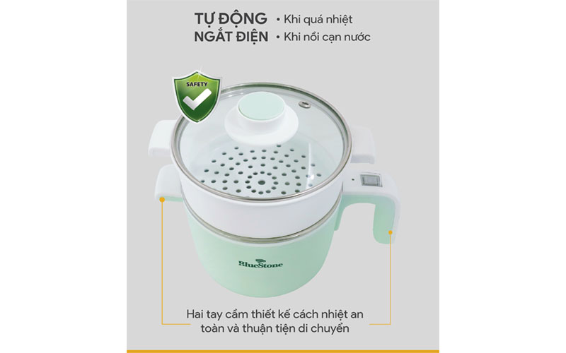 Nồi lẩu điện đa năng BlueStone MPB-7233 - Hàng chính hãng